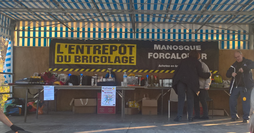 L'entrepôt du Bricolage Manosque et Forcalquier, partenaires !