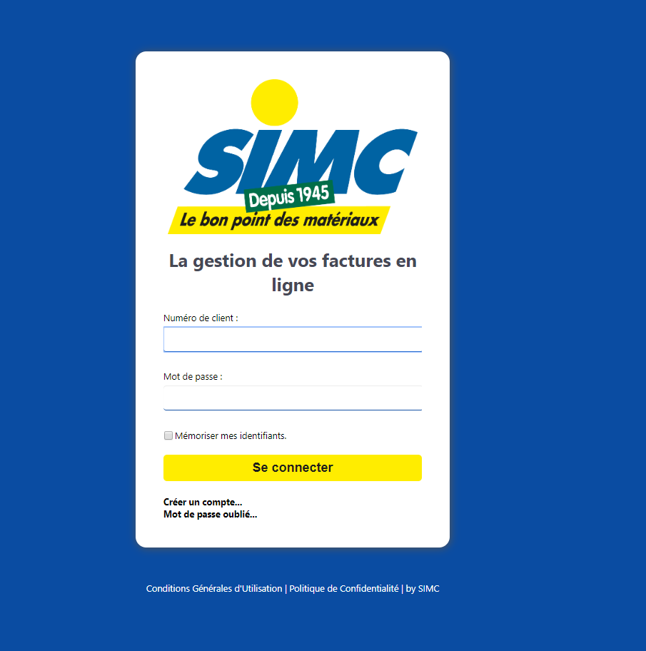 dématérialisation simc