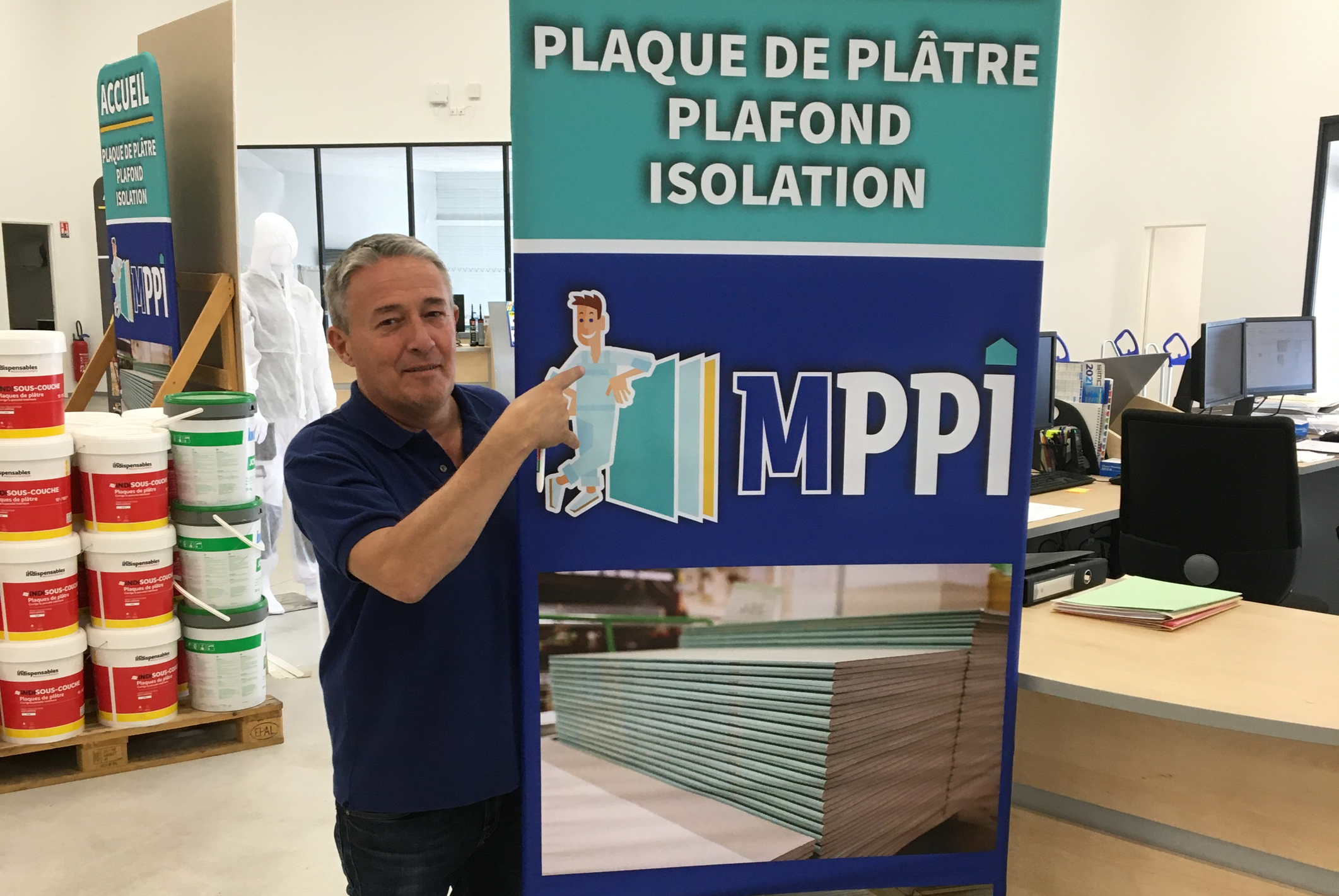 Vitrolles. Rencontre avec Fabian MARIOTTI, Responsable d’agence MPPI (activité plaques de plâtre).