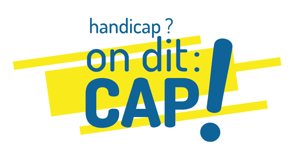 Logo handicap on dit cap