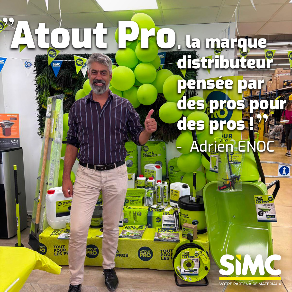 Atout Pro : une marque distributeur